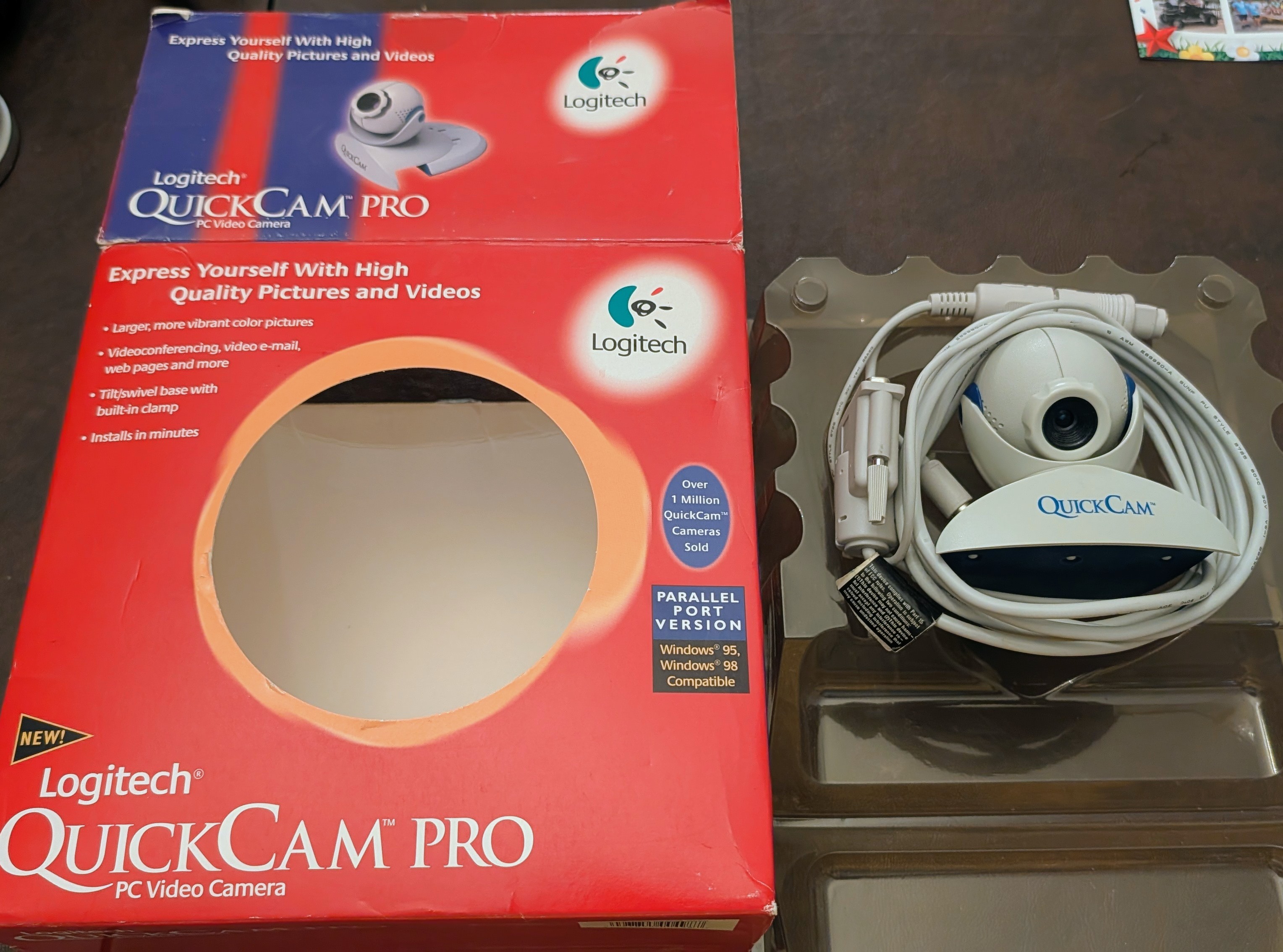 Logitech Parallel Port Quickcam Pro