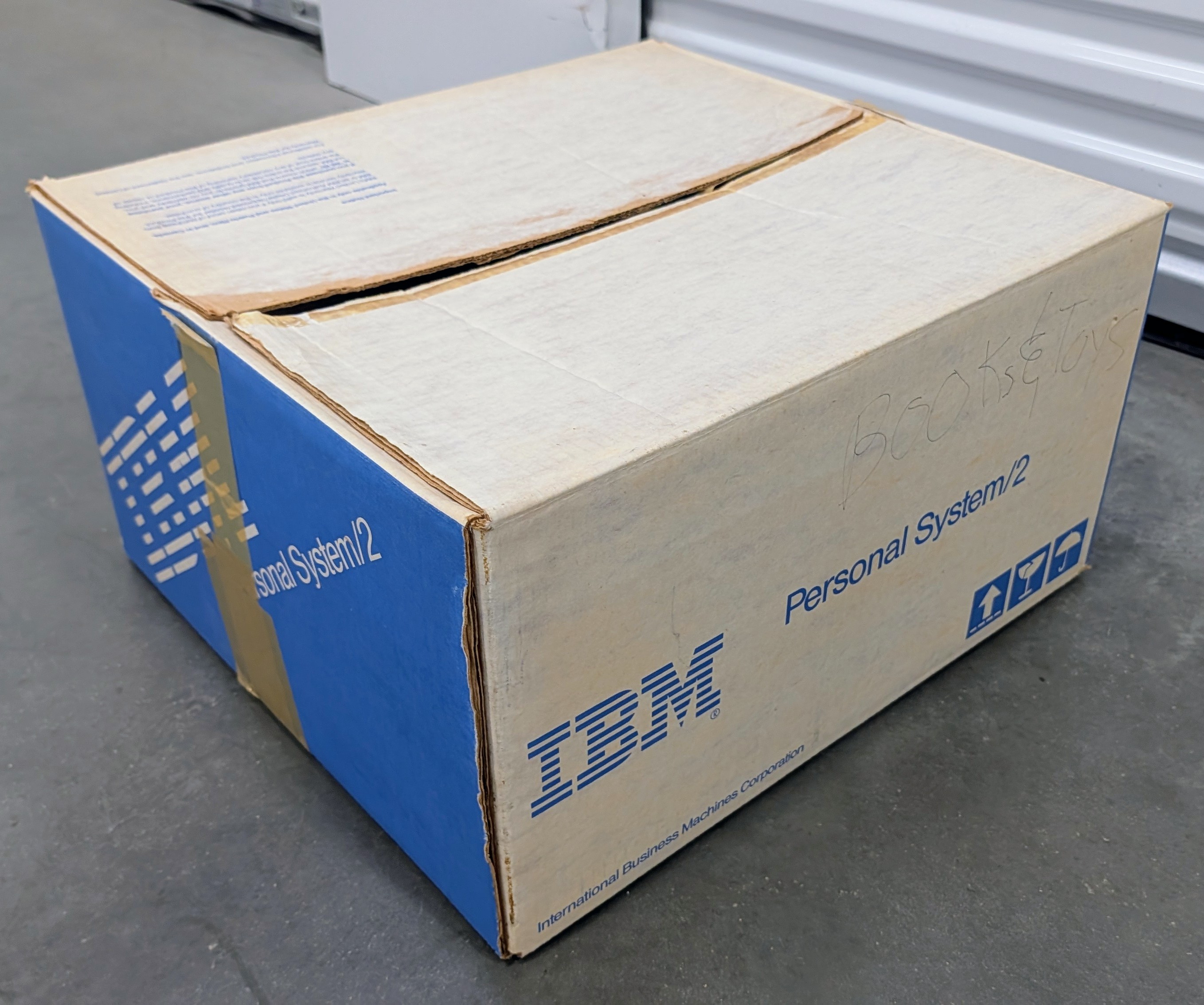 IBM PS/2 Empty Box