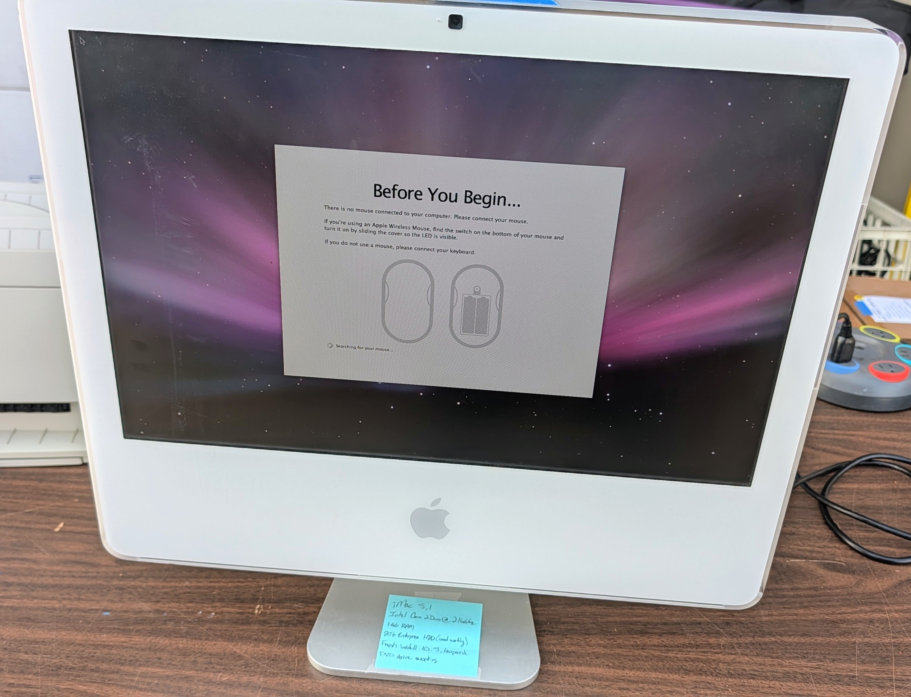 iMac 5.1 17" Working